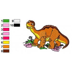 Land Before Time Littlefoot 05 Embroidery Design